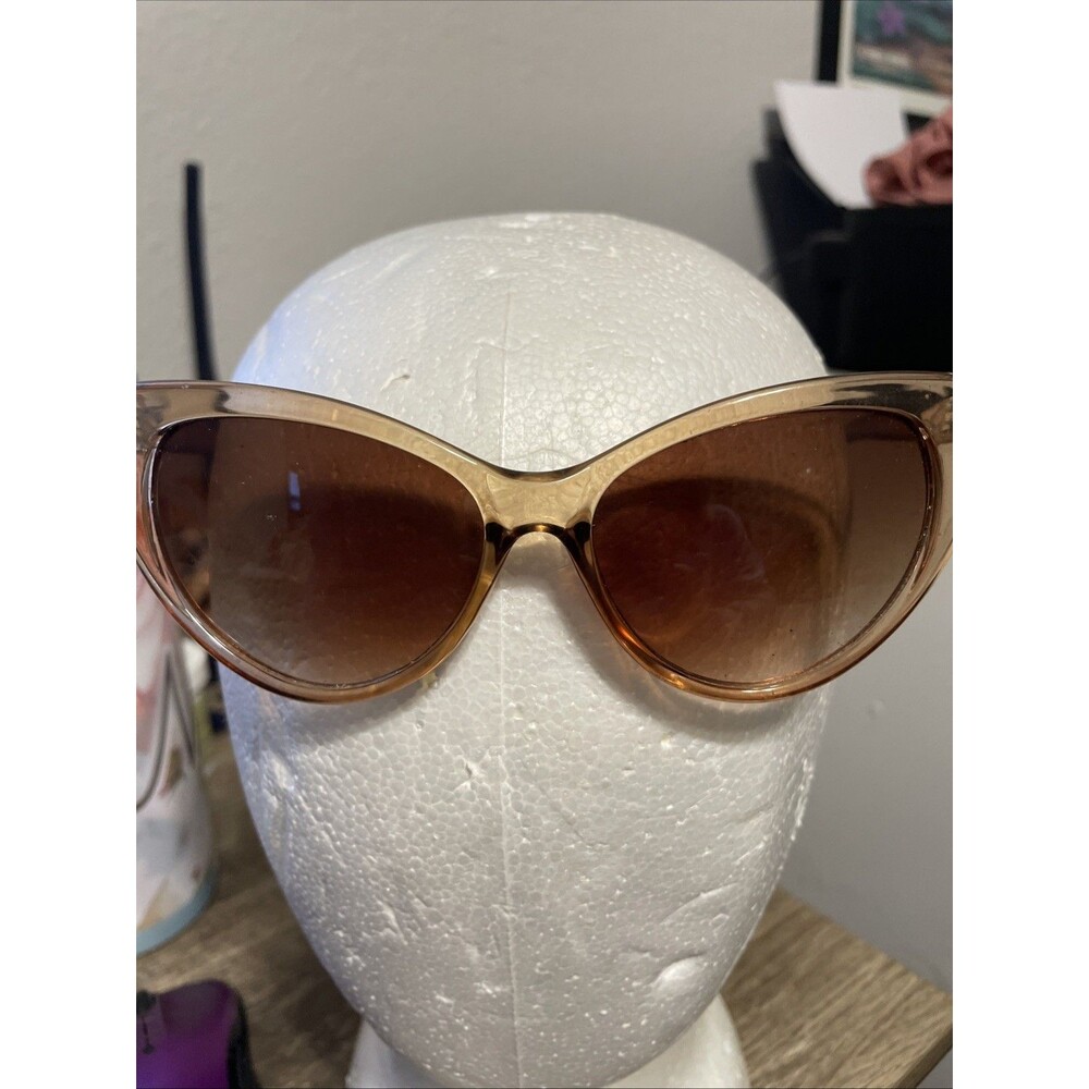 LaLa Crush Eyes Cat Eye Amber Sunglasses